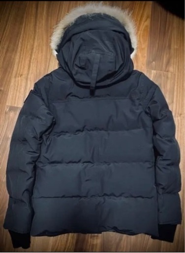 極美品　カナダグース  ブラックレーベル　ウィンダム　XS