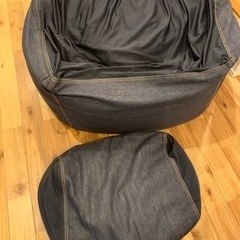 受け渡し決定！ビーズクッション　無印良品の画像