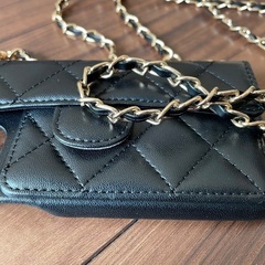 iPhone 12 12pro ケース　マトラッセ　CHANEL風の画像
