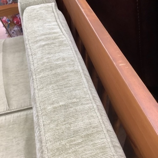 SCANTEAK(スキャンティーク)の2人掛けソファー売ります！