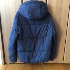 美品 Right on ダウン エアコンダウンミリタリー Sサイズ ネイビーの画像