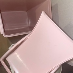 無料　ゴミ箱　2点セットの画像