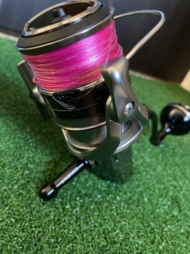 ⭐️新品⭐️本日限り‼️シマノ　21ナスキー4000xg ゴメクサスハンドルノブ&リールスタンド　全ベアリング追加済