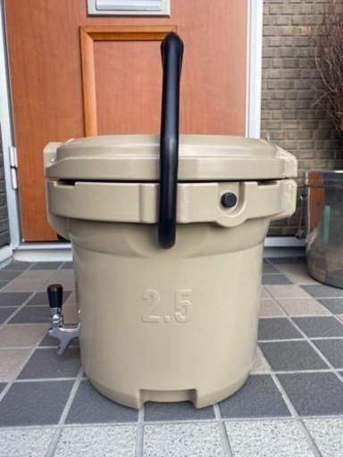 アイスランドクーラーボックス ウォータージャグ 2.5GL カスタムコック