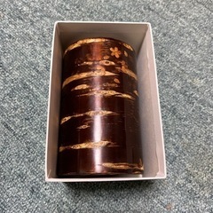【新品未使用】角館　樺細工　茶筒