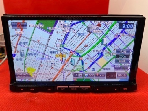 KENWOOD 上級　MDV-L500 フルセグ　新品バックカメラ付　フルセット　あ-3