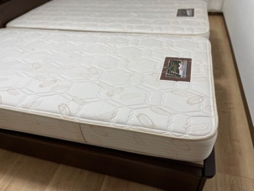 ★新品同様　極綺麗★ シモンズ  ポケットコイルマットレス シングルマットレス