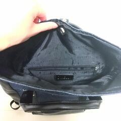 【美品 70%OFF】D.KELLY ディーケリー デニム リュック ネイビーの画像