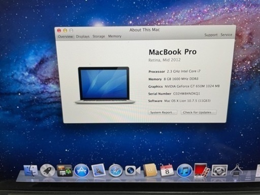 Macbook Pro mid 2012