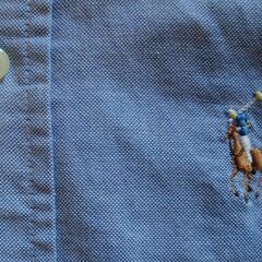 【極美品】お値下げ★ラルフローレン★ボタンダウンシャツ★１１０サイズ★の画像