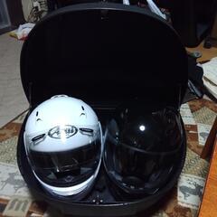 取引決定　リアケース　※ヘルメットは付きません