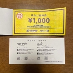 ヴィレッジバンガード株主優待券の画像