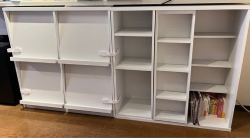 【決まりました】収納棚　カウンターキッチン下にも可能