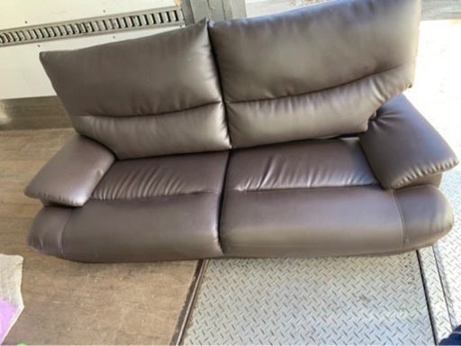 5KM以内配送無料　レーザーソファー2人掛け用