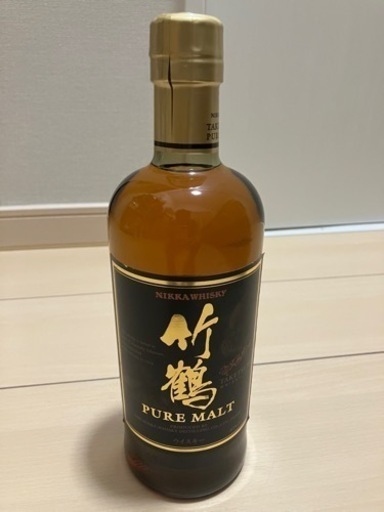 値下げ　未開封　ニッカ　竹鶴　ピュアモルトウイスキー