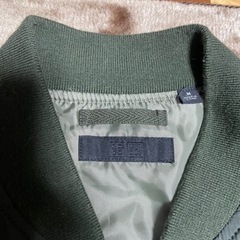 取引先決定しました　ユニクロ　MA-1の画像