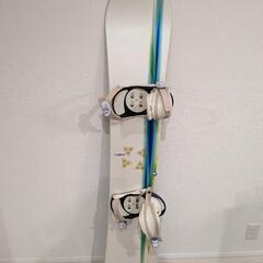 スノーボード　板　ビンディング付の画像