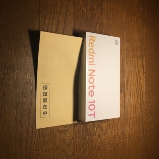 未使用未開封　Redmi Note 10T Azure black
