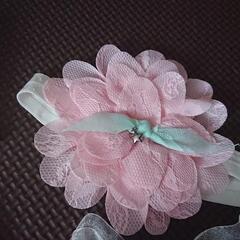 ヘアバンド リボンの画像