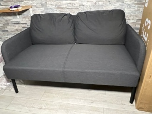 IKEA ソファ GLOSTAD グロスタード 2人掛け