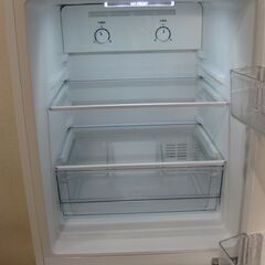 【受け渡し予定確定しました】Haier 冷蔵庫　JR-NF148A　148L　ホワイト　2ドア　3段引出し式冷凍室　右開き単身向け　スリム　コンパクトの画像