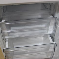 【受け渡し予定確定しました】Haier 冷蔵庫　JR-NF148A　148L　ホワイト　2ドア　3段引出し式冷凍室　右開き単身向け　スリム　コンパクトの画像