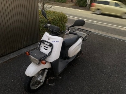 ヤマハ ギア　エンジンオイル交換済み　ギアオイル交換済み　Uber eats 出前館　デリバリー　50cc
