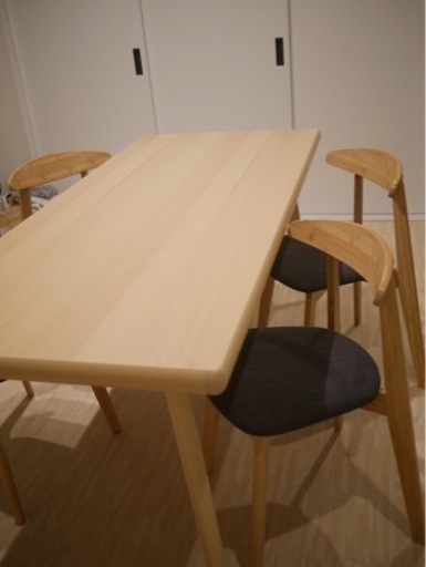 IKEA ダイニングテーブル&椅子4脚　最終値下げ