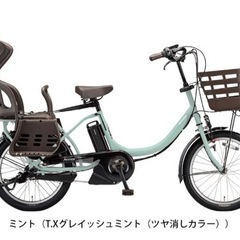 子ども乗せ電動自転車【前＆後ろ椅子有】