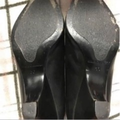 3万超　ブルーノマリ　高級　パンプス　イタリア　リクルート　オフィス　黒　就職　冠婚葬祭の画像