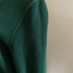 ロングカーディガン　グリーンの画像