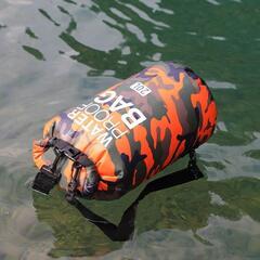 ブルー　10L　防水ウォータープルーフバッグ 防水バッグ 海 ドライ の画像