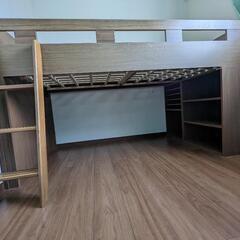 ニトリ ロフトベッド 引き取り限定の画像