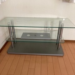 ガラステレビ台の画像