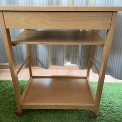 可動棚、可動テーブル、キッチンワゴン