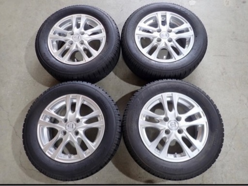 日産　CUBE 175/65R14キューブ 2019年製 中古スタッドレス ★14×5.5J 100/4H ET38★