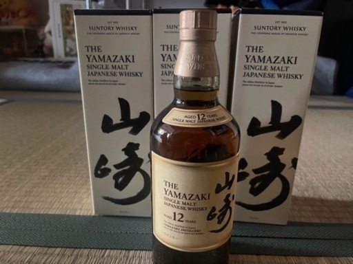 サントリー　山﨑12年1本　山﨑NV3本　合計4本セットでお譲りします