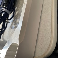 ホワイト　カジュアルこたつ　木目と白調リバーシブルテーブルの画像