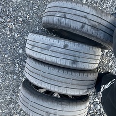 165/55R15スバル純正ホイールの画像