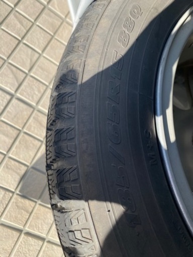 ホイール付きスタッドレスタイヤ4本
