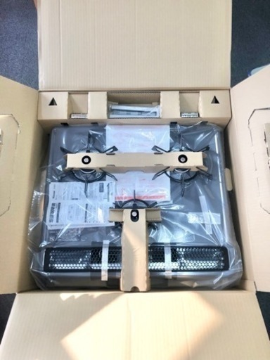 【新品未使用品】リンナイ製　グリル付ガスビルトインコンロ