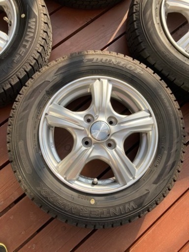 【値下げ中】145/80R13  DUNLOP WINTER MAXX WM02 2021年製　走行距離3000km  4本　