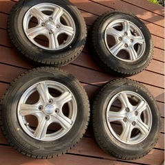 【値下げ中】145/80R13  DUNLOP WINTER M...