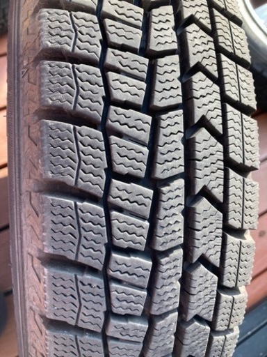 【値下げ中】145/80R13  DUNLOP WINTER MAXX WM02 2021年製　走行距離3000km  4本　