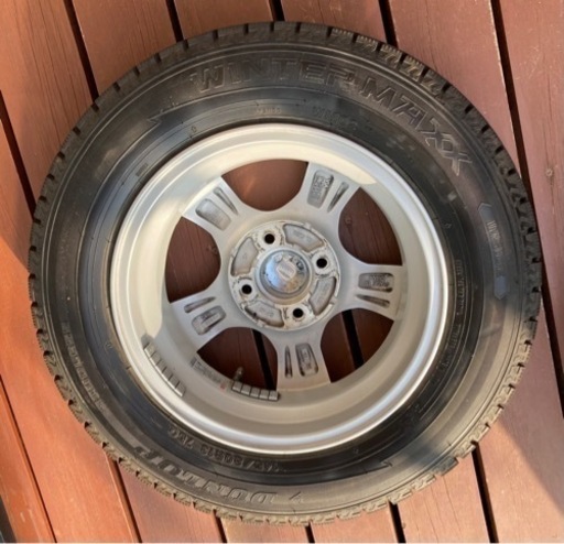 【値下げ中】145/80R13  DUNLOP WINTER MAXX WM02 2021年製　走行距離3000km  4本　