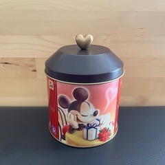 ディズニーランド ミッキー＆ミニー プーさん お菓子の空き缶の画像