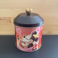 ディズニーランド ミッキー＆ミニー プーさん お菓子の空き缶の画像