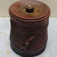 古備前焼　水指　古美術　骨董品　希少　共箱入の画像