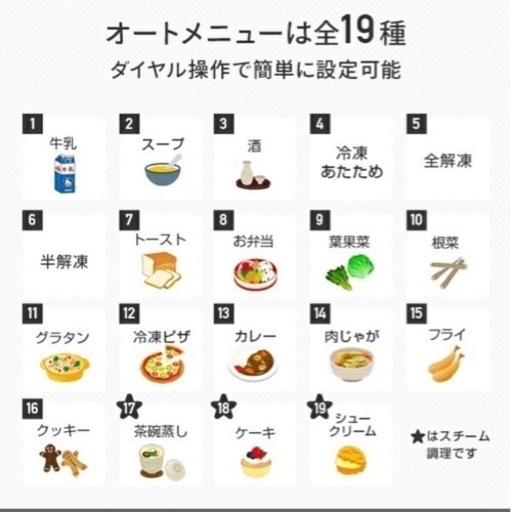 YAMAZEN スチームオーブンレンジ