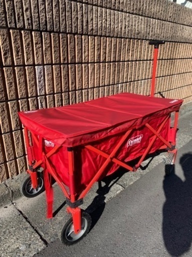 コールマンアウトドアワゴン（テーブルセット）